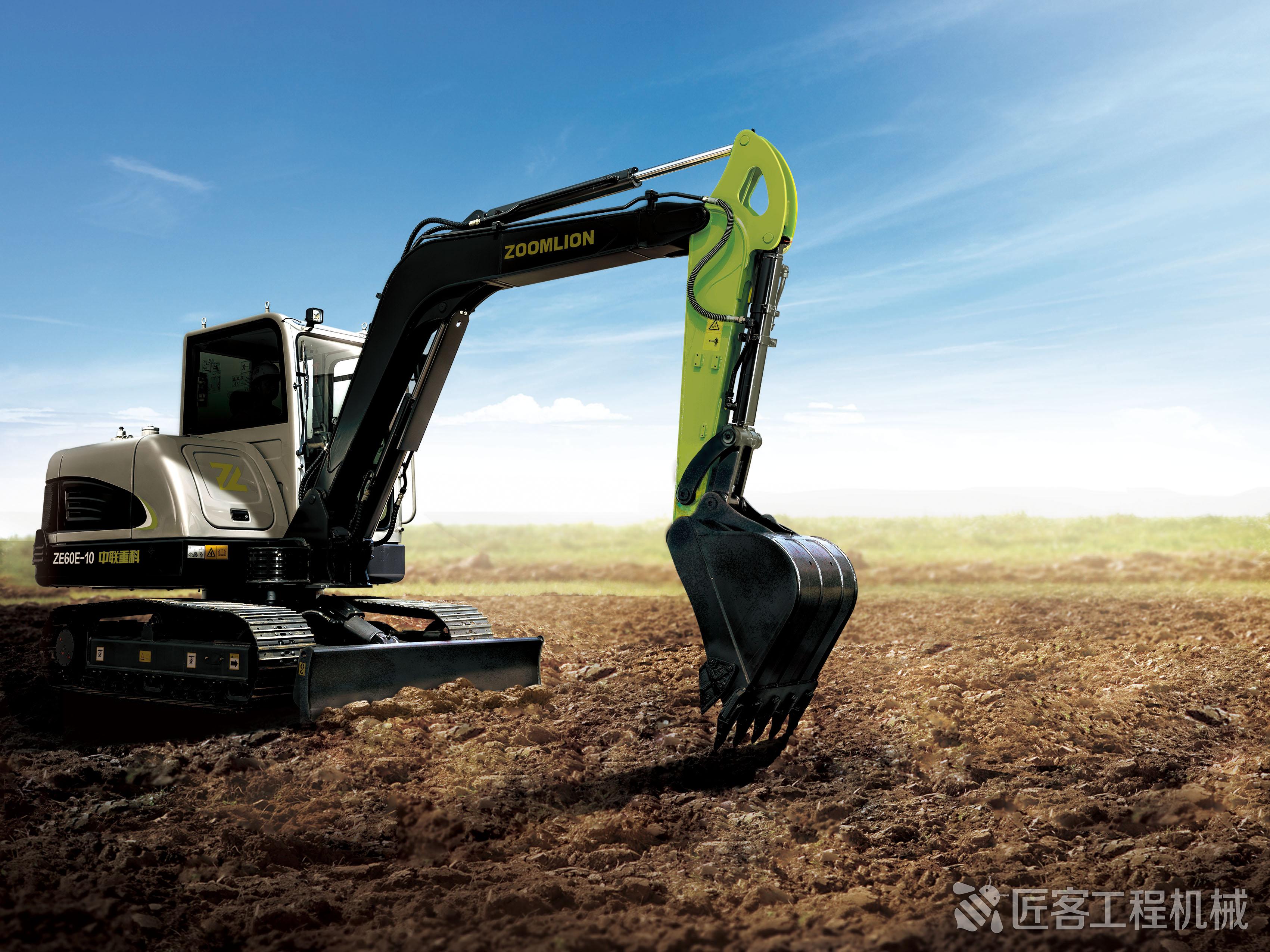 靈動(dòng)有我 中聯(lián)重科ZE60E-10型履帶式挖掘機(jī)榮登Top50，獲“中國(guó)工程機(jī)械”權(quán)威認(rèn)可